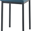 Табурет AMC Comfort 7 Г К1.13 (кожзам, атлантик/черный)