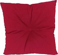 Декоративная подушка Sled Квадратная 40x40x12 (красный)
