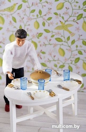 Мебель для кукольного домика Lundby Столовая посуда 60509400