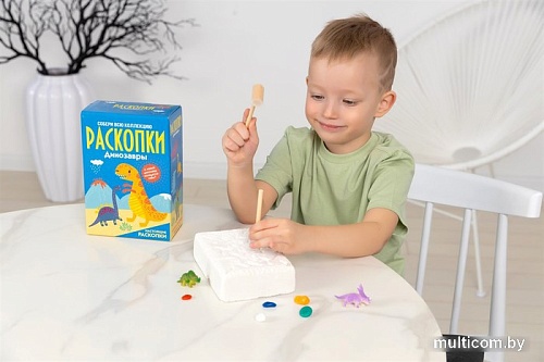 Набор для опытов Bumbaram Набор для проведения раскопок. Динозавры dig-11