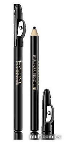 Карандаш для глаз Eveline Cosmetics Eyeliner Pencil (Black)