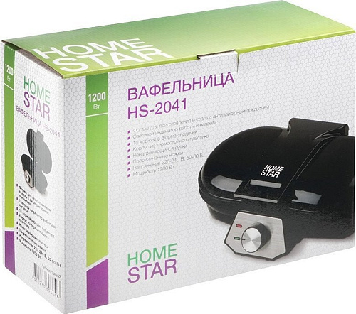 Вафельница HomeStar HS-2041 108253