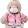 Классическая игрушка Milo Toys Little Friend Зайка в платье и розовой кофточке 9905660