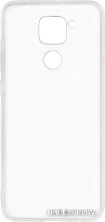 Чехол VOLARE ROSSO Clear для Xiaomi Redmi Note 9 (прозрачный)