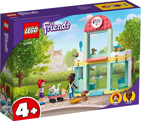 Конструктор LEGO Friends 41695 Клиника для домашних животных