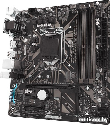 Материнская плата Gigabyte B360M DS3H (rev. 1.0)