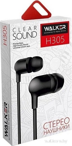 Наушники Walker H305 (черный)