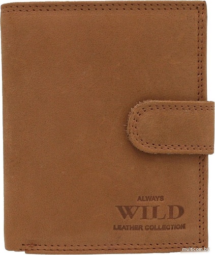 Портмоне с автодокументами Always Wild CZ-13L-HLF (коньячный)