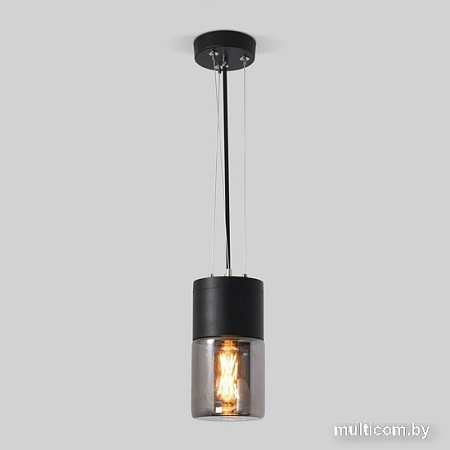 Уличный подвесной светильник Elektrostandard Roil 35125/H (черный/черный жемчуг)