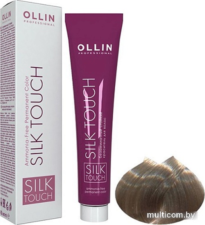 Ollin Professional Silk Touch 10/1 светлый блондин пепельный