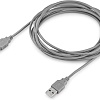 Кабель Buro BHP RET USB_AM30 (3 м, серый)