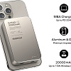 Внешний аккумулятор Momax Q.Mag X2 Magnetic IP133 20000mAh (титановый)