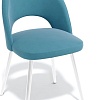 Стул Kenner 148 KS (белый/микровелюр бирюзовый)