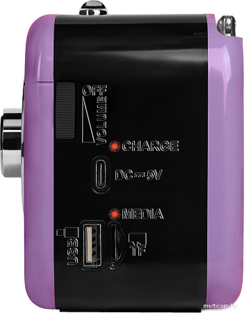 Радиоприемник Ritmix RPR-033 (лавандовый)