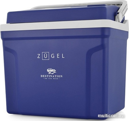 Термоэлектрический автохолодильник ZUGEL ZCR25 (синий)
