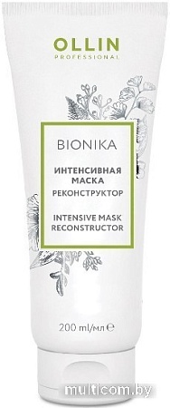 Маска Ollin Professional BioNika интенсивная реконструктор 200 мл