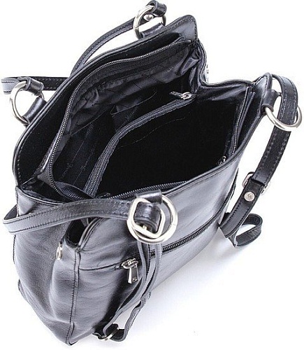 Городской рюкзак Francesco Molinary 513-6220-1-060-BLK