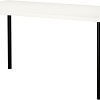 Письменный стол Ikea Линнмон/Адильс (белый/черный) [192.468.08]