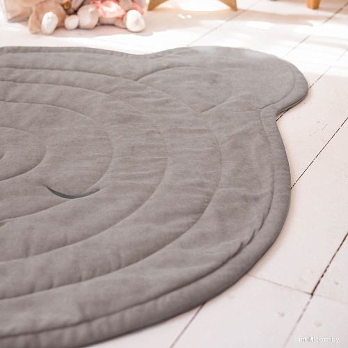 Ковер для детской Pasionaria Тедди Декоративный 130x100 (светло-серый)