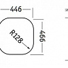 Кухонная мойка Ukinox Галант GAL465.488-GT8K 0C