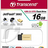 USB Flash Transcend JetFlash 380G 16GB Gold (TS16GJF380G)