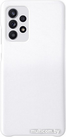 Чехол Samsung S View Wallet Cover для Samsung Galaxy A52 (белый)