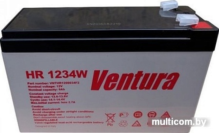Аккумулятор для ИБП Ventura HR 1234W (12 В/9 А·ч)