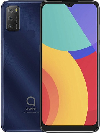 Смартфон Alcatel 1S (2021) (синий)