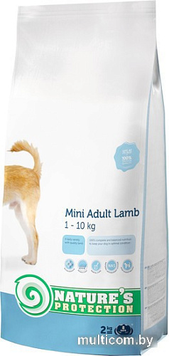 Корм для собак Nature's Protection Mini Adult Lamb 2 кг