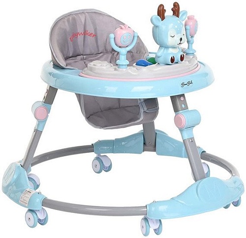 Ходунки BamBola Олененок 619L (голубой)