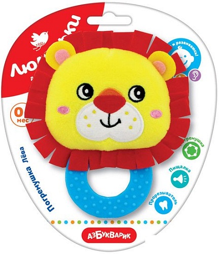 Погремушка Азбукварик Лева 2191