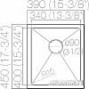 Кухонная мойка Asil AS 62 (матовая, 1.2 мм)