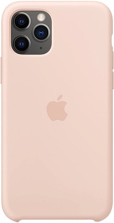 Чехол Apple Silicone Case для iPhone 11 Pro (розовый песок)