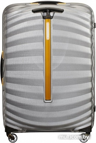 Чемодан-спиннер Samsonite Lite-Shock Silver/Yellow 55 см