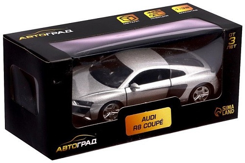 Легковой автомобиль Автоград Audi R8 Coupe 7335817 (серый)