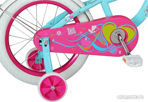 Детский велосипед Schwinn Iris 16 2022 S1691RU (белый/голубой)