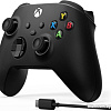 Геймпад Microsoft Xbox + USB-C кабель (черный)
