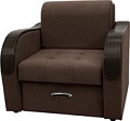 Кресло Сириус Лидер-1 ППУ 105x110 (Eva 27 велюр коричневый)