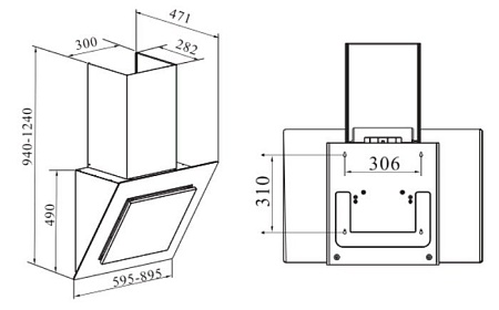 Кухонная вытяжка Zigmund & Shtain K 215.91 B