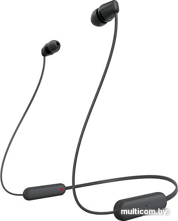 Наушники Sony WI-C100 (черный)