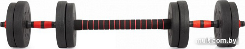 Набор гантелей с грифом для штанги VictoryFit VF-DC150 2x7.5 кг