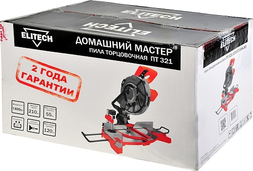 Торцовочная пила ELITECH ПТ 321 E2007.006.00