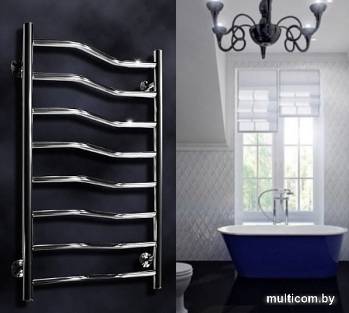 Полотенцесушитель Ростела Мелодия 1" 6 перекладин 50x70 см