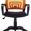 Кресло Бюрократ CH-695N/OR/TW-11 (черный/оранжевый)