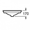 Умывальник Roca Diverta 55x42.5 (327116000)