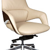 Кресло Norden Шопен LB FK 0005-B Beige Leather (кожа бежевая/алюминий)