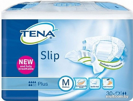 Подгузники Tena Slip Plus M (30 шт)