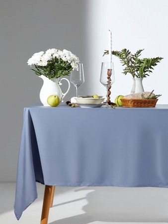 Скатерть Этель Agate 10782113 (серо-голубой)