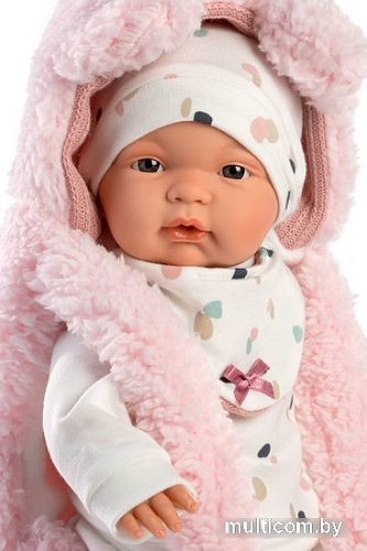 Пупс Llorens Джоэль с розовой сумочкой 38946