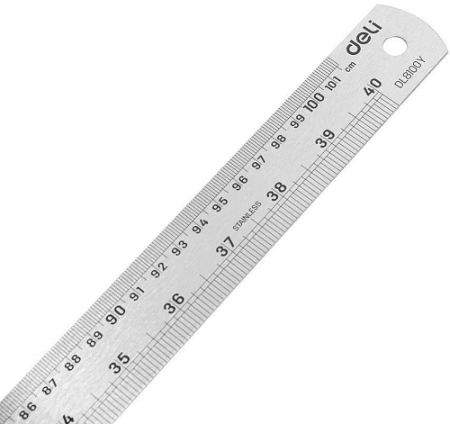Линейка Deli DL8100Y